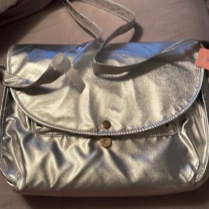 Bando Laptop Bag NWT Silver color Very chic.. Brand New.